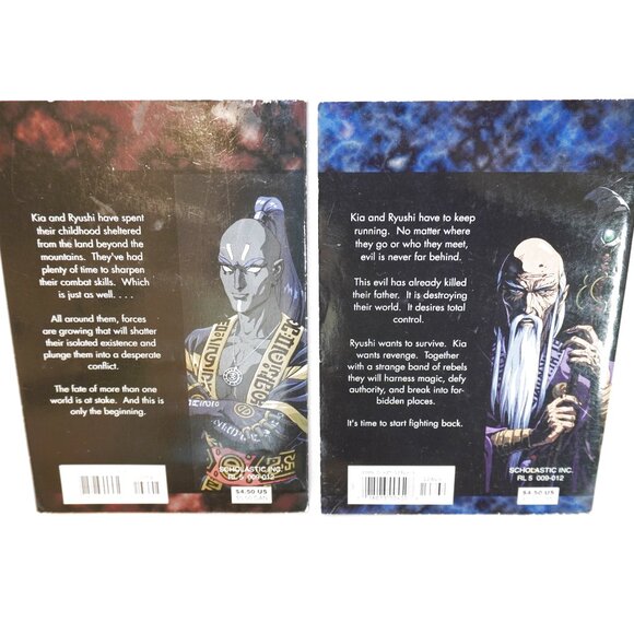 3/$20 - Broken Sky Vol. 1 & 2 Light Novels – Action Fantasy Series Chris Wooding - Picture 2 of 2